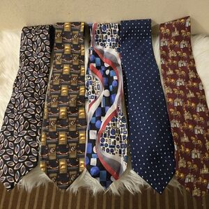 Men's Multicolor Tie Set